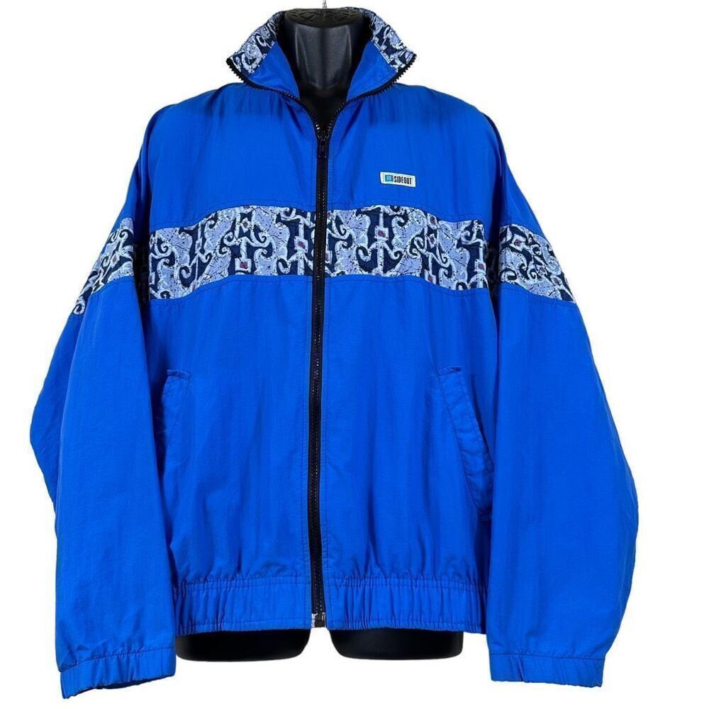Vintage Sideout Windbreaker Unisex Size Large